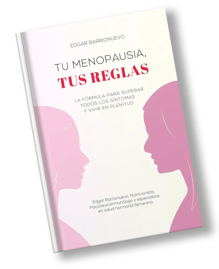 Portada del libro Tu menopausia, tus reglas, de Edgar Barrionuevo